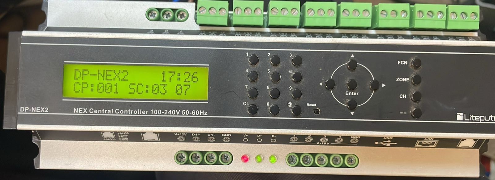 LITE-PUTER DP-NEX2 NEX CENTRAL CONTROLLER 100-240V