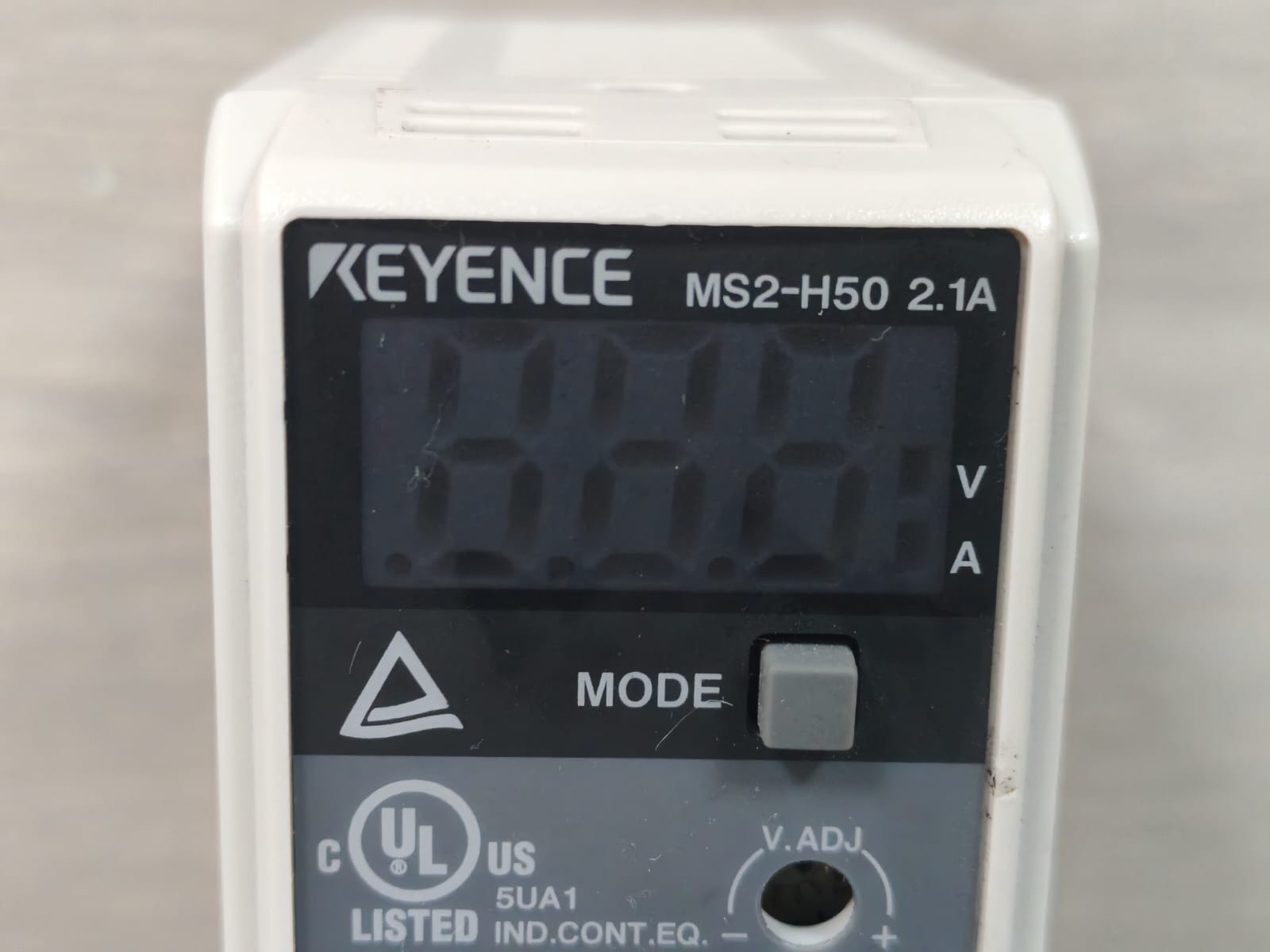 Keyence MS2-H50 2.1A KEYENCE MS2-H50 2.1A SWITCHING POWER SUPPLY 100V-240VAC 2