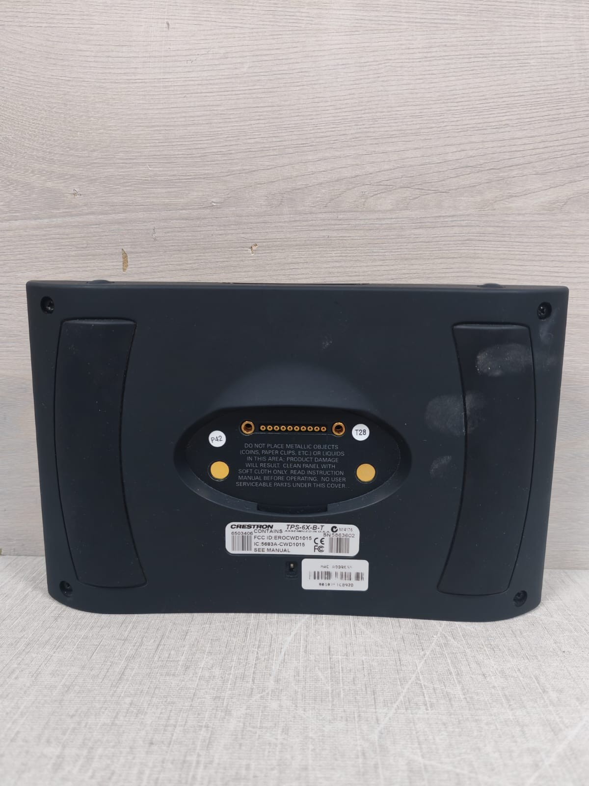 CRESTON TPS-6X-B-T CRESTRON TPS-6X-B-T WIRELESS TOUCH SCREEN 2
