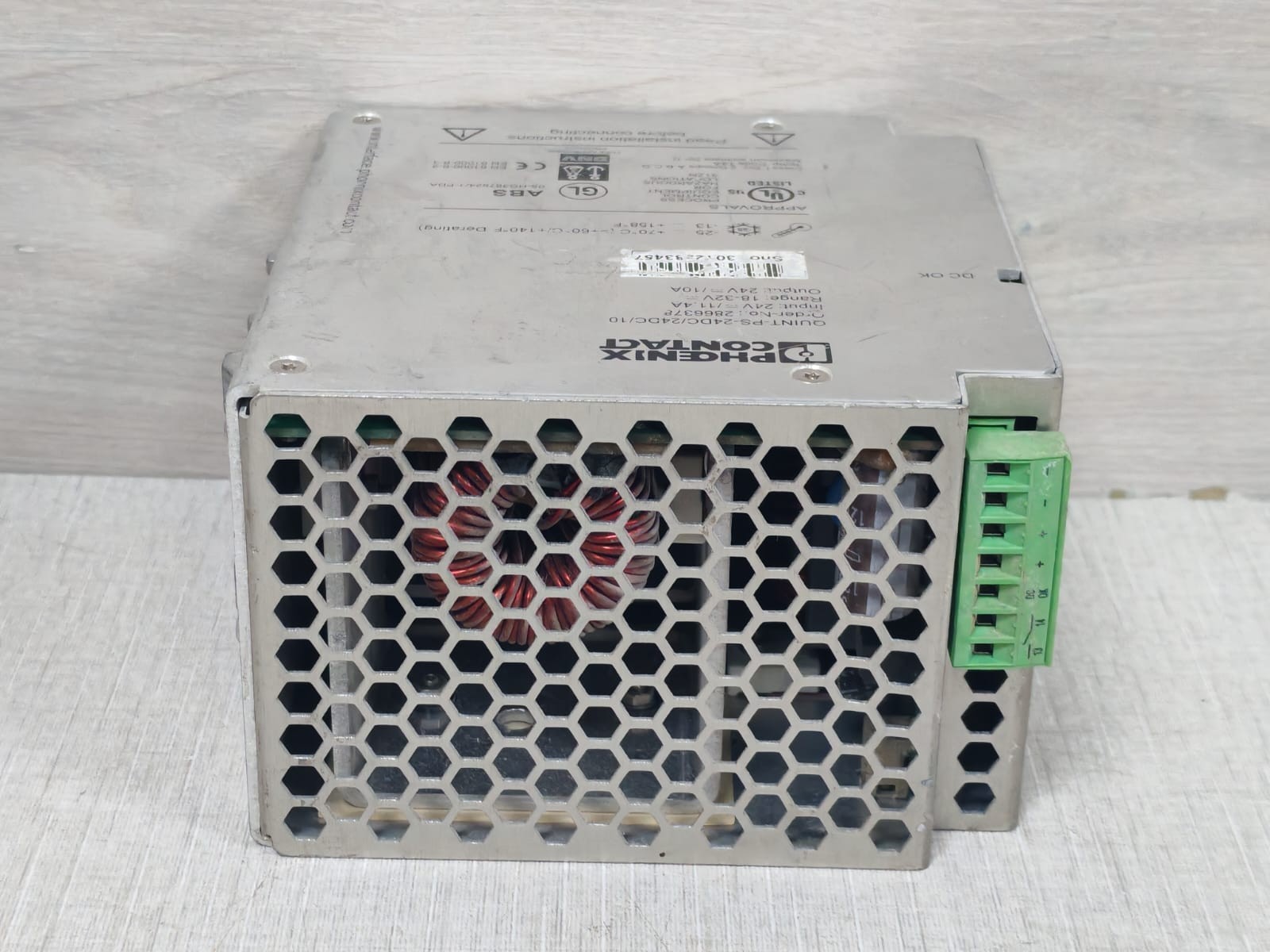 Phoenix Contact PS-24DC Phoenix Contact QUINT-PS-24DC/24DC/10 Converter 2866378 7