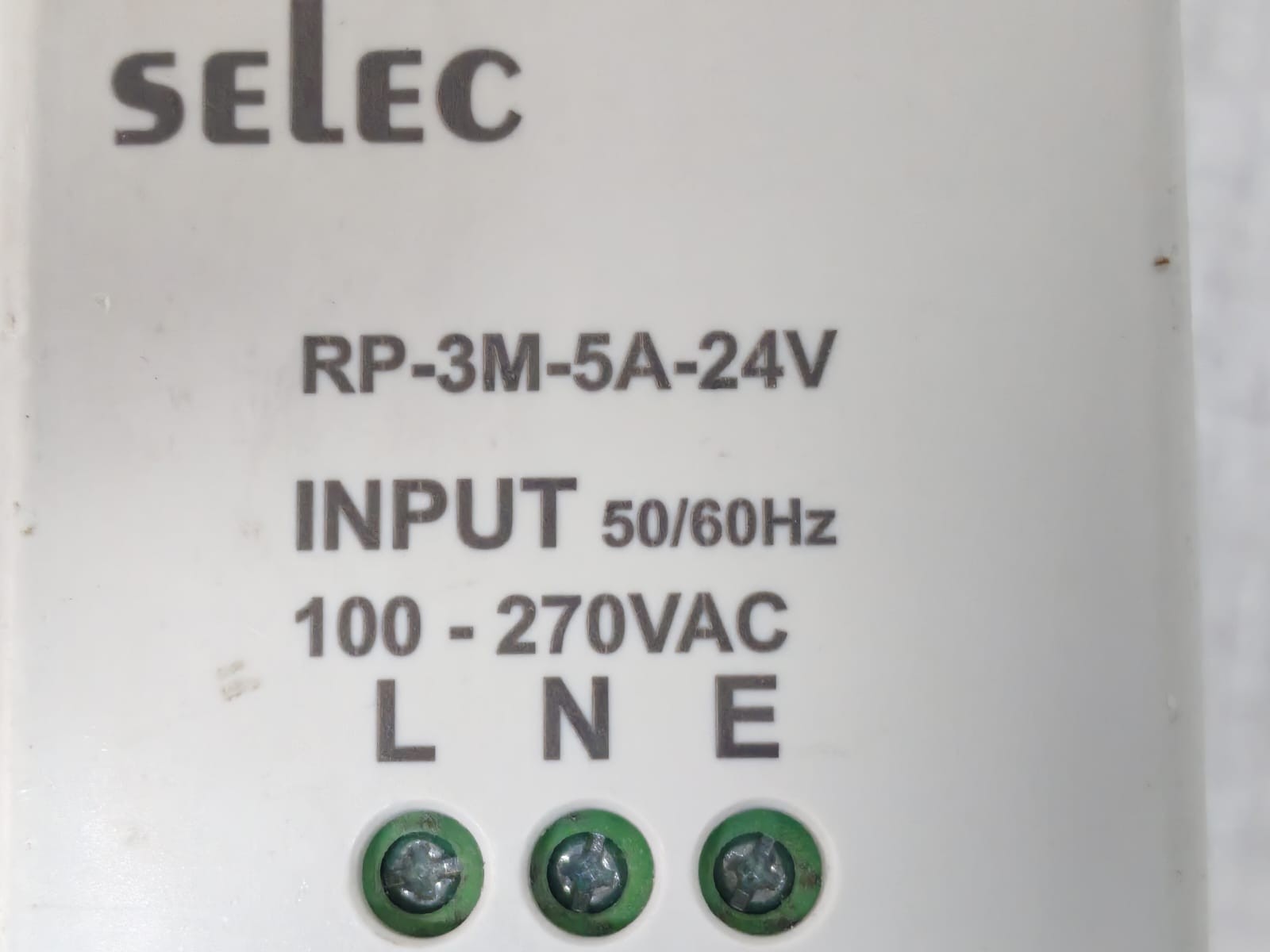 Selec RP-3M-5A-24V Selec RP-3M-5A-24V Power Supply 3