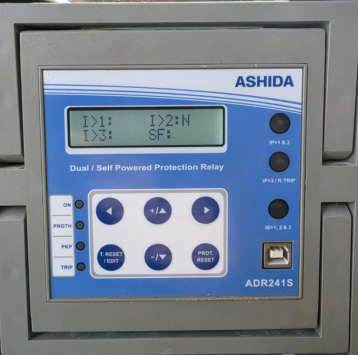 ASHIDA AM-521-01-34-27-01-00-02 ASHIDA ADR241S-AM-521-01-34-27-01-00-02 DUAL /SELF POWERED PROTECTION RELAY 2