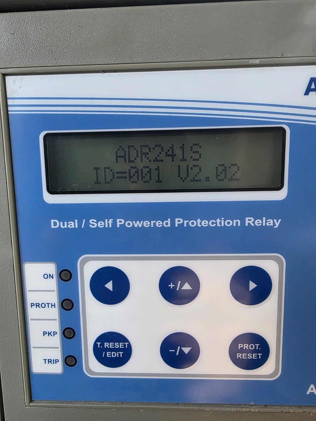 ASHIDA AM-521-01-34-27-01-00-02 ASHIDA ADR241S-AM-521-01-34-27-01-00-02 DUAL /SELF POWERED PROTECTION RELAY 3