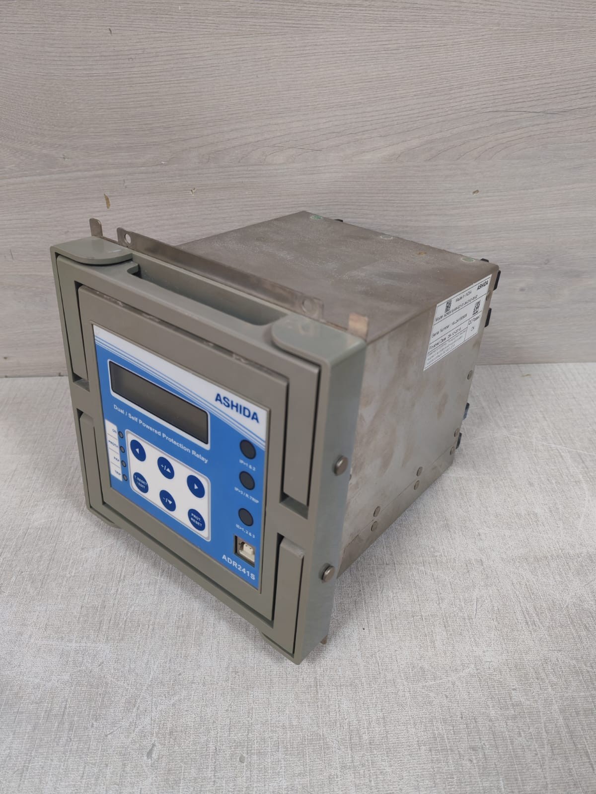 ASHIDA AM-521-01-34-27-01-00-02 ASHIDA ADR241S-AM-521-01-34-27-01-00-02 DUAL /SELF POWERED PROTECTION RELAY 9