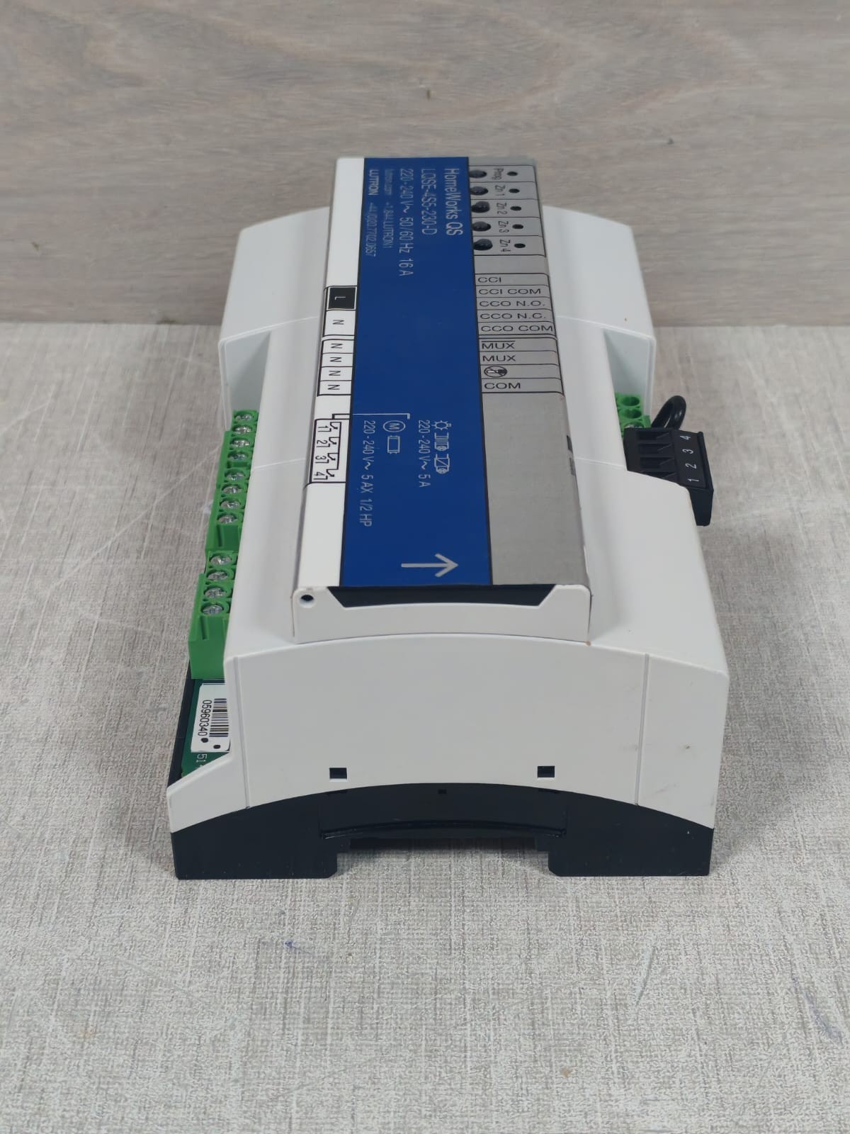 Lutron LQSE-4S5-230-D LUTRON LQSE-4S5-230-D HOMEWORKS QS SWITCHING POWER MODULE 220-240V 7