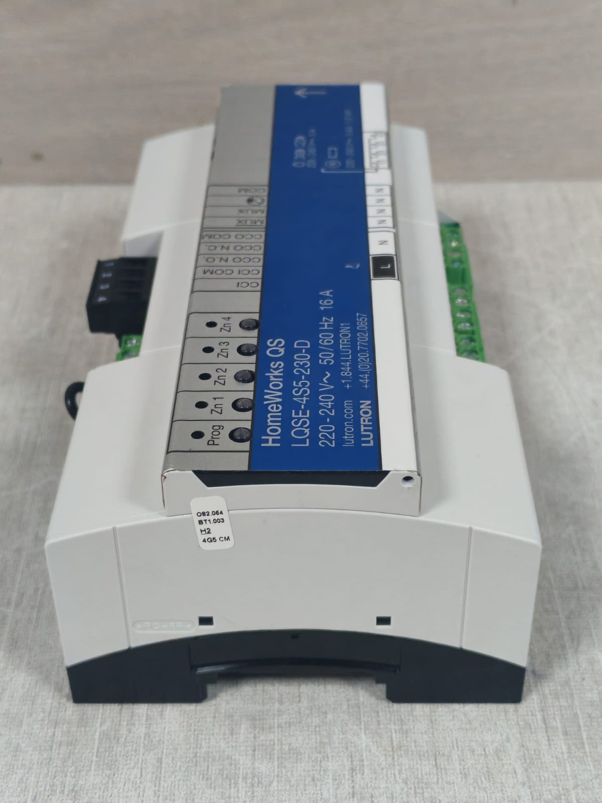 Lutron LQSE-4S5-230-D LUTRON LQSE-4S5-230-D HOMEWORKS QS SWITCHING POWER MODULE 220-240V 6
