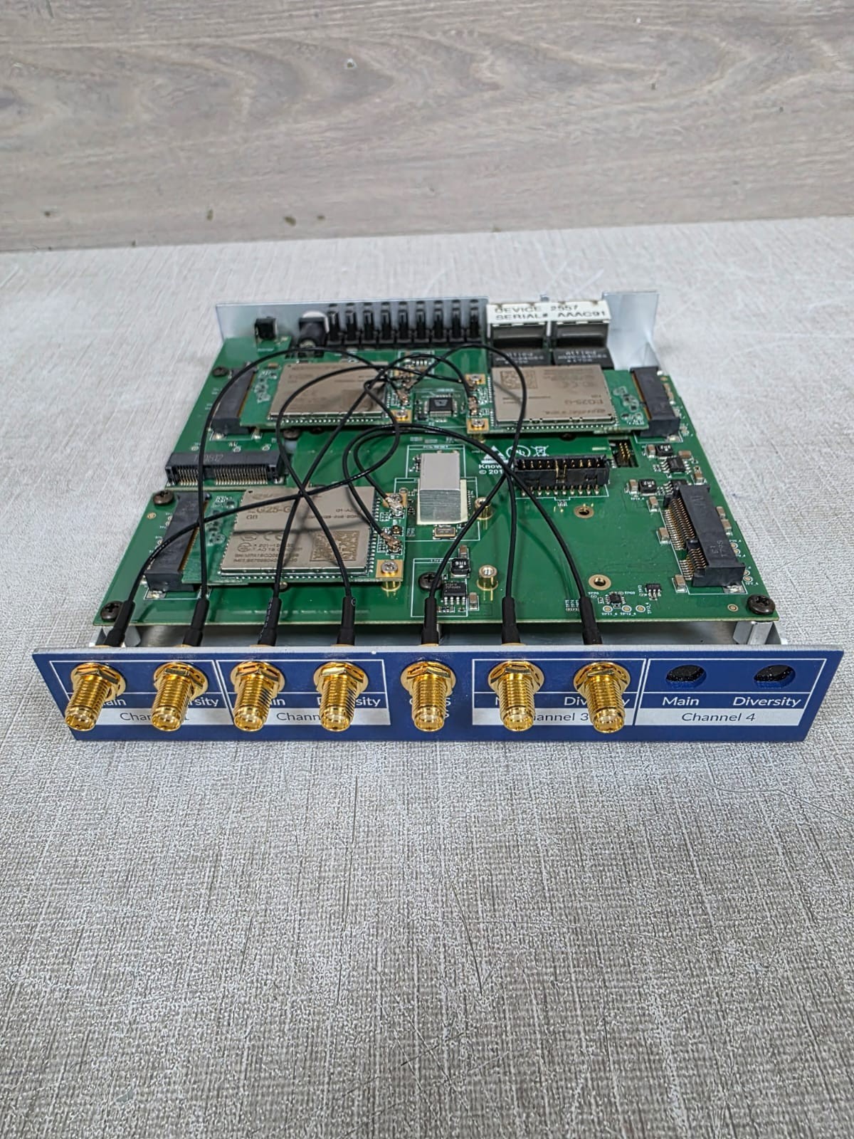 KNOWROAMING 2557 KNOWROAMING 2557 GNSS / GPS 4 CHANNEL Printed Circuit Assembly 2