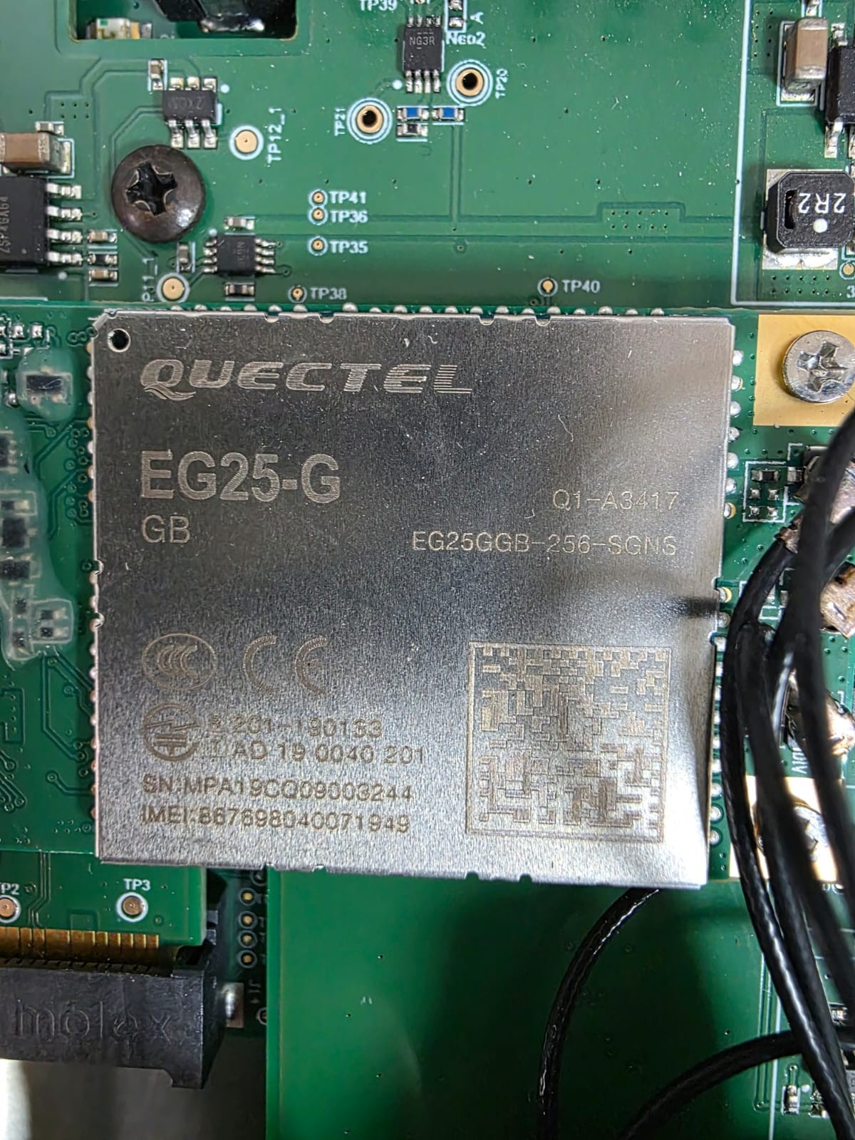 KNOWROAMING 2557 KNOWROAMING 2557 GNSS / GPS 4 CHANNEL Printed Circuit Assembly 6