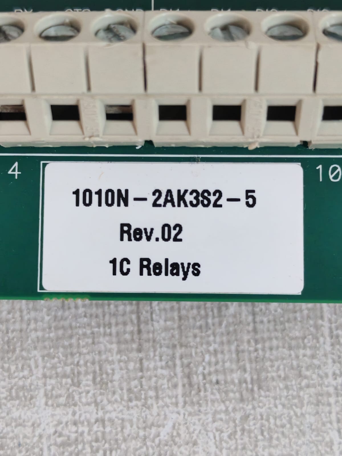 Siemens CQO:1010N-2AS2-4 Rev.A1 SIEMENS CQO:1010N-2AS2-4 Rev.A1 / 1010N-2AK3S2-5 Rev.02 1C Relays 6