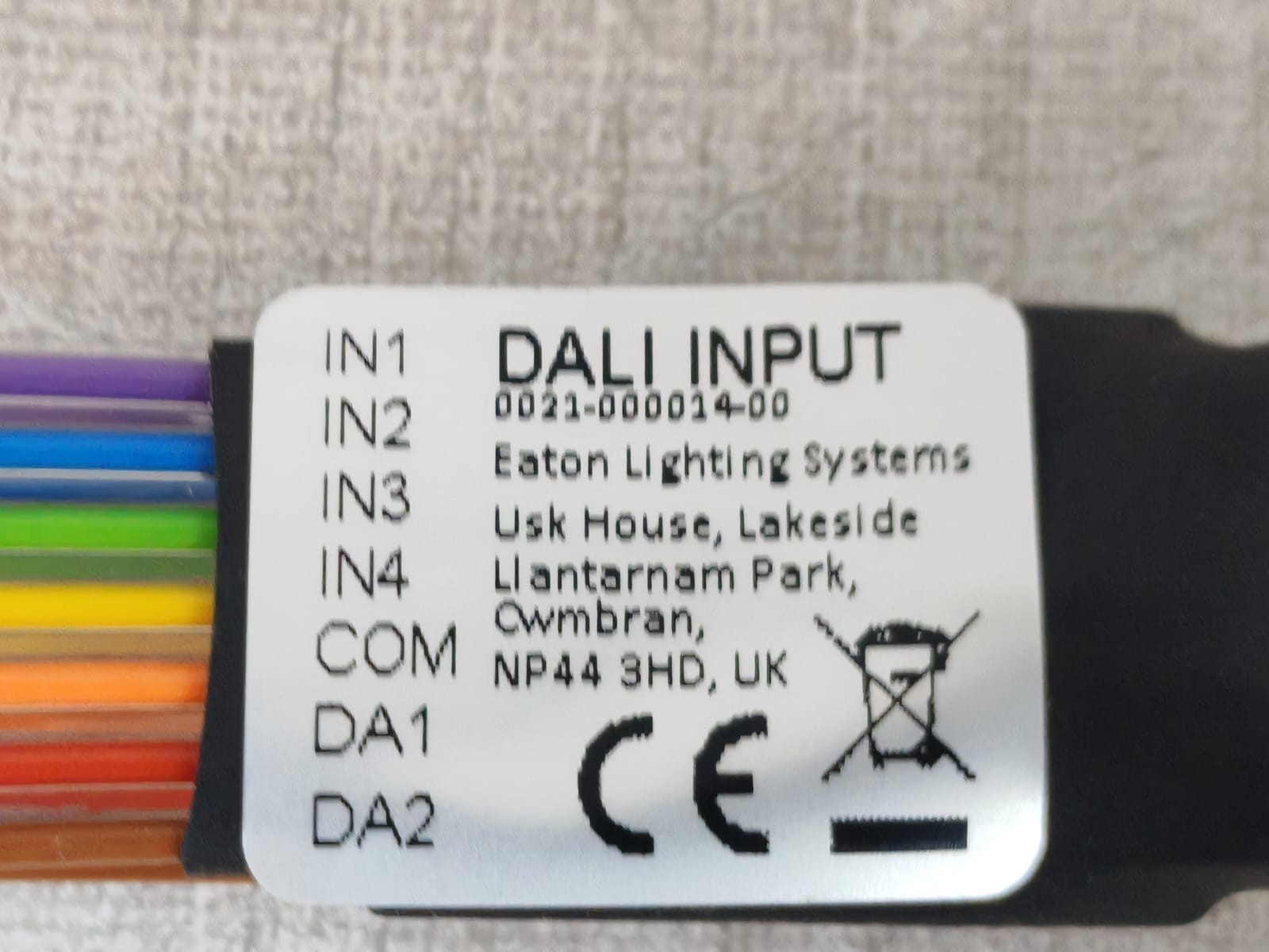 Eaton 0021-000014-00 Eaton 0021-000014-00 Dali Input Unit 3