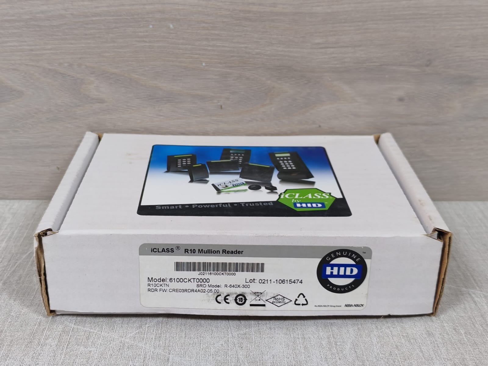 HID R10CKTN HID 6100CKT0000 iClass R10 Mullion Reader R10CKTN 10