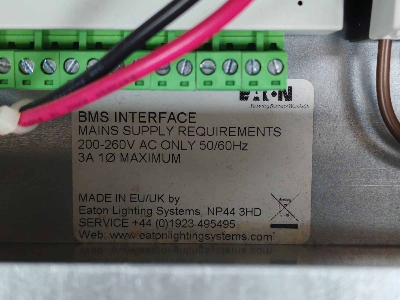 Eaton BMS-1F EATON BMS-1F BMS INTERFACE 7