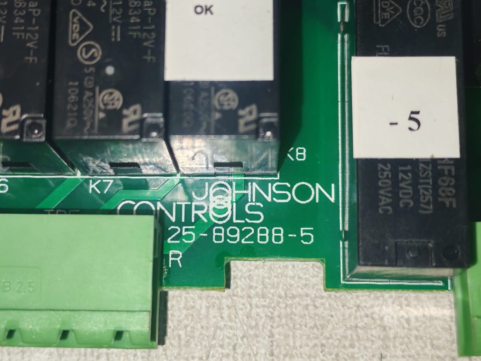 Johnson Controls LP-FX16X51-000C/ 25-89288-5/25-89295 JOHNSON CONTROLS LP-FX16X51-000C/ 25-89288-5/25-89295 MOTHER BOARD 4