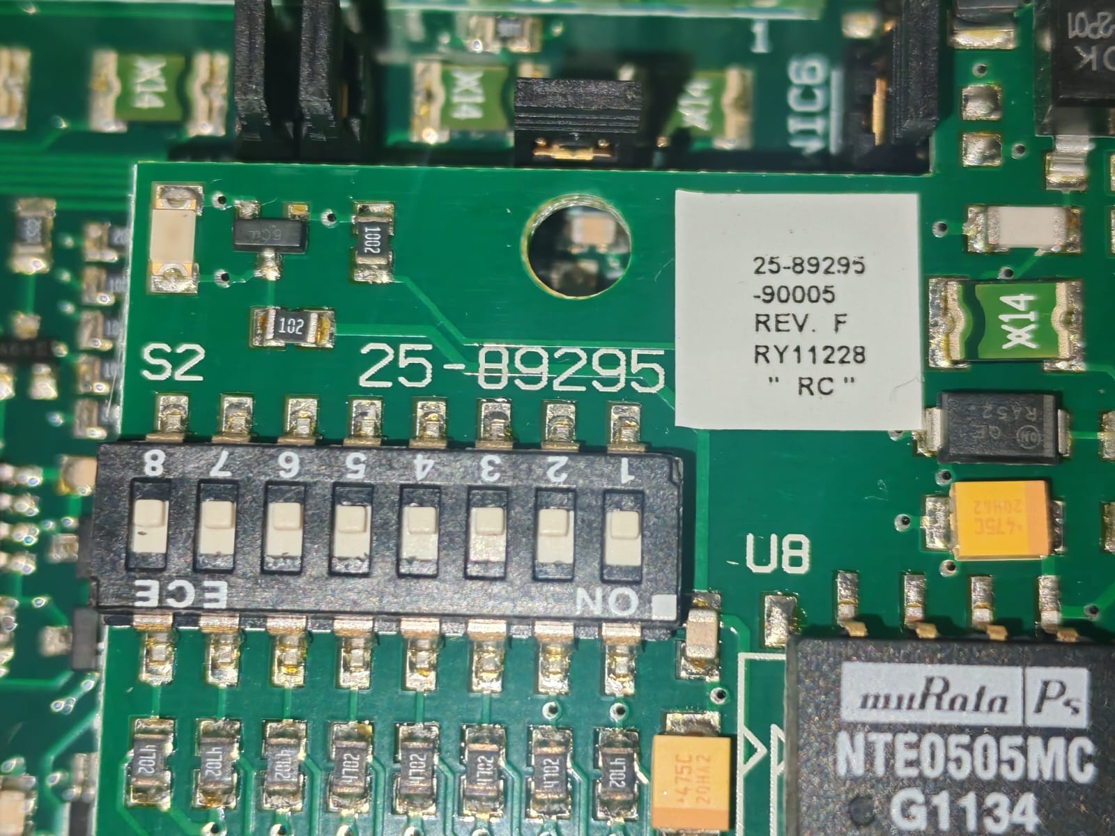 Johnson Controls LP-FX16X51-000C/ 25-89288-5/25-89295 JOHNSON CONTROLS LP-FX16X51-000C/ 25-89288-5/25-89295 MOTHER BOARD 7