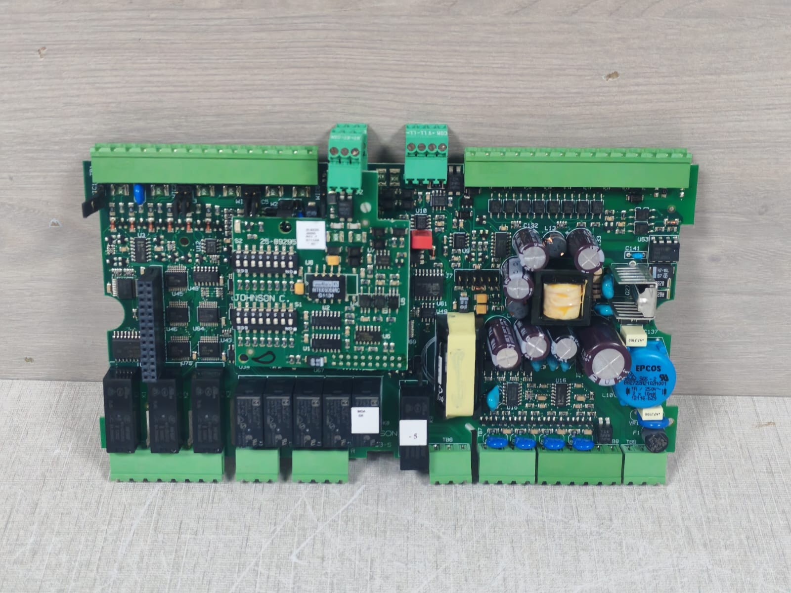 JOHNSON CONTROLS LP-FX16X51-000C/ 25-89288-5/25-89295 MOTHER BOARD