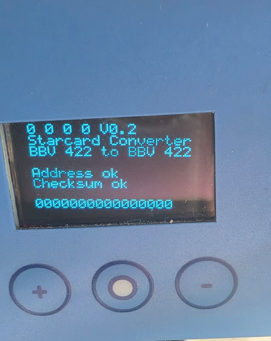 BBV BBV 422 BBV 422 V0.2 STANDARD CONVERTER 3