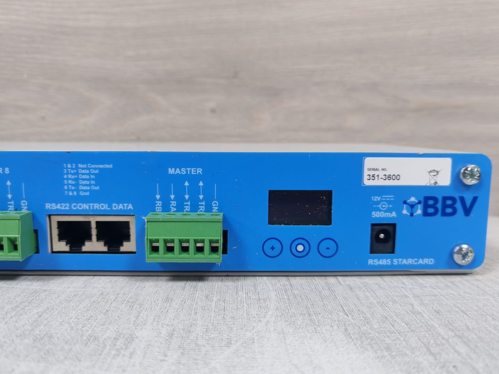 BBV BBV 422 BBV 422 V0.2 STANDARD CONVERTER - WITHOUT ADAPTER 5
