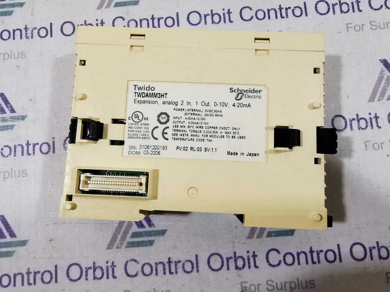 Schneider Electric TWDAMM3HT Schneider Electric Twido TWDAMM3HT Expansion Module 3