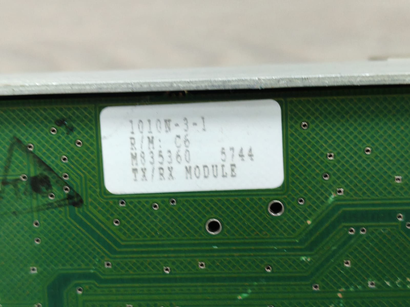 CONTROLOTRON 1010N-3-1-4 REV C5 / 1010N-3-1 CONTROLOTRON 1010N-3-1-4 REV C5 / 1010N-3-1 DUAL CHANNEL INPUT MODULE 4