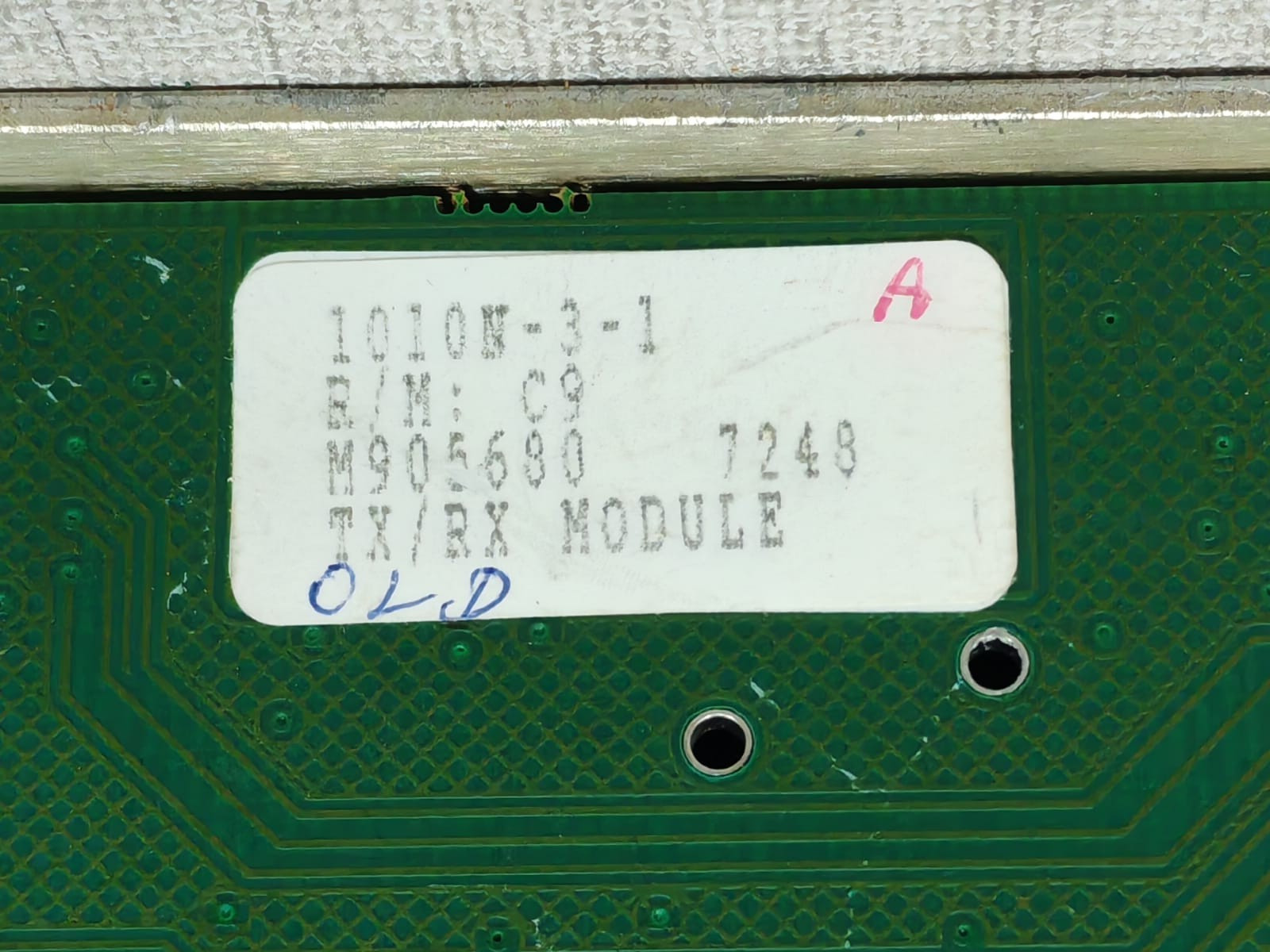 CONTROLOTRON 1010N-3-1-4 REV C6 / 1010N-3-1 CONTROLOTRON 1010N-3-1-4 REV C6 / 1010N-3-1 DUAL CHANNEL INPUT MODULE 4