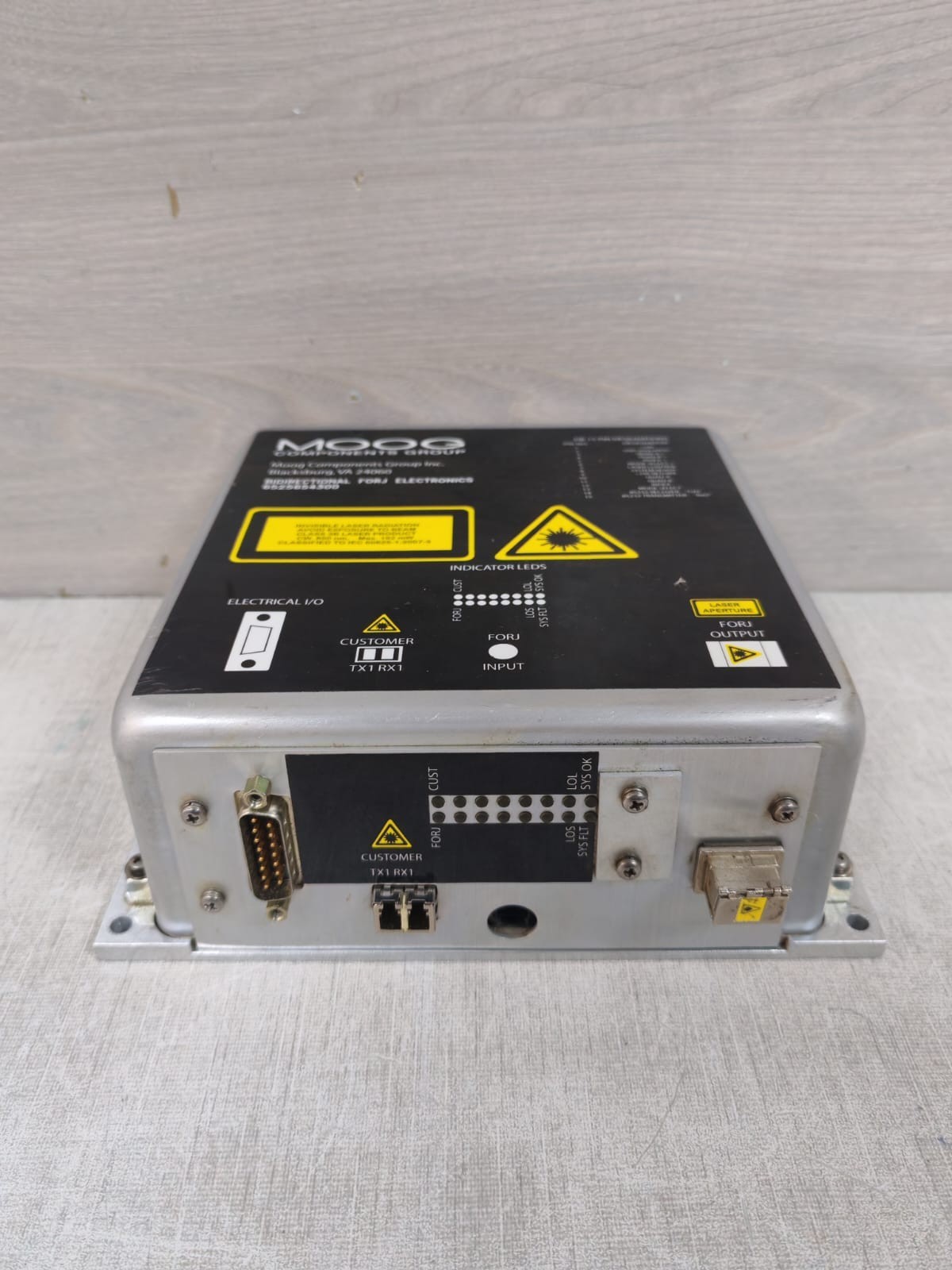 MOOG 21-03614-03 MOOG 6525654300 REV. B STATOR ELECTRONICS LASER BOX ANALOGIC 21-03614-03 4