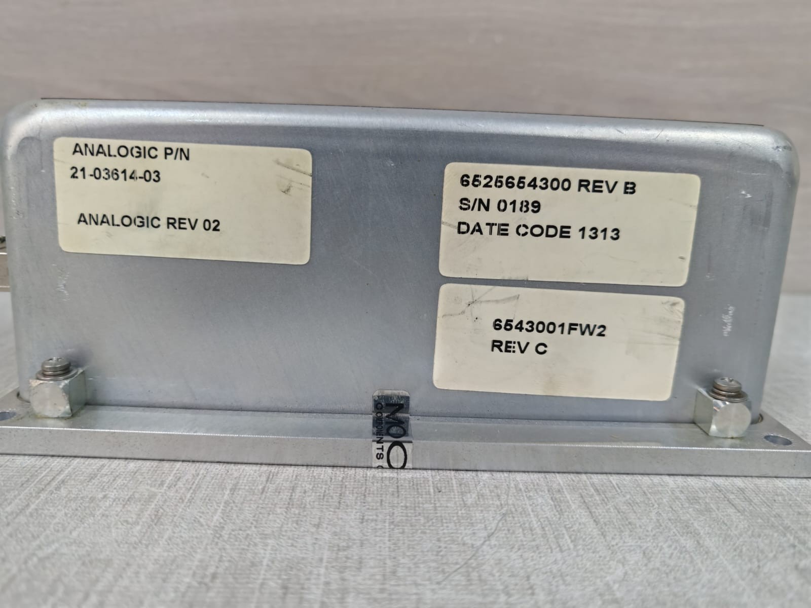 MOOG 21-03614-03 MOOG 6525654300 REV. B STATOR ELECTRONICS LASER BOX ANALOGIC 21-03614-03 6