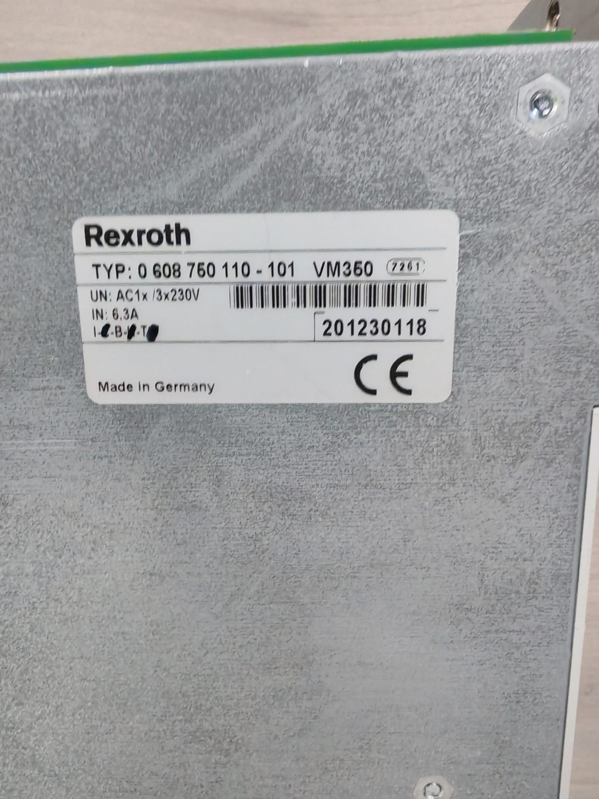 Rexroth 0 608 750 110-101 REXROTH VM350 MODULE 0 608 750 110-101 4