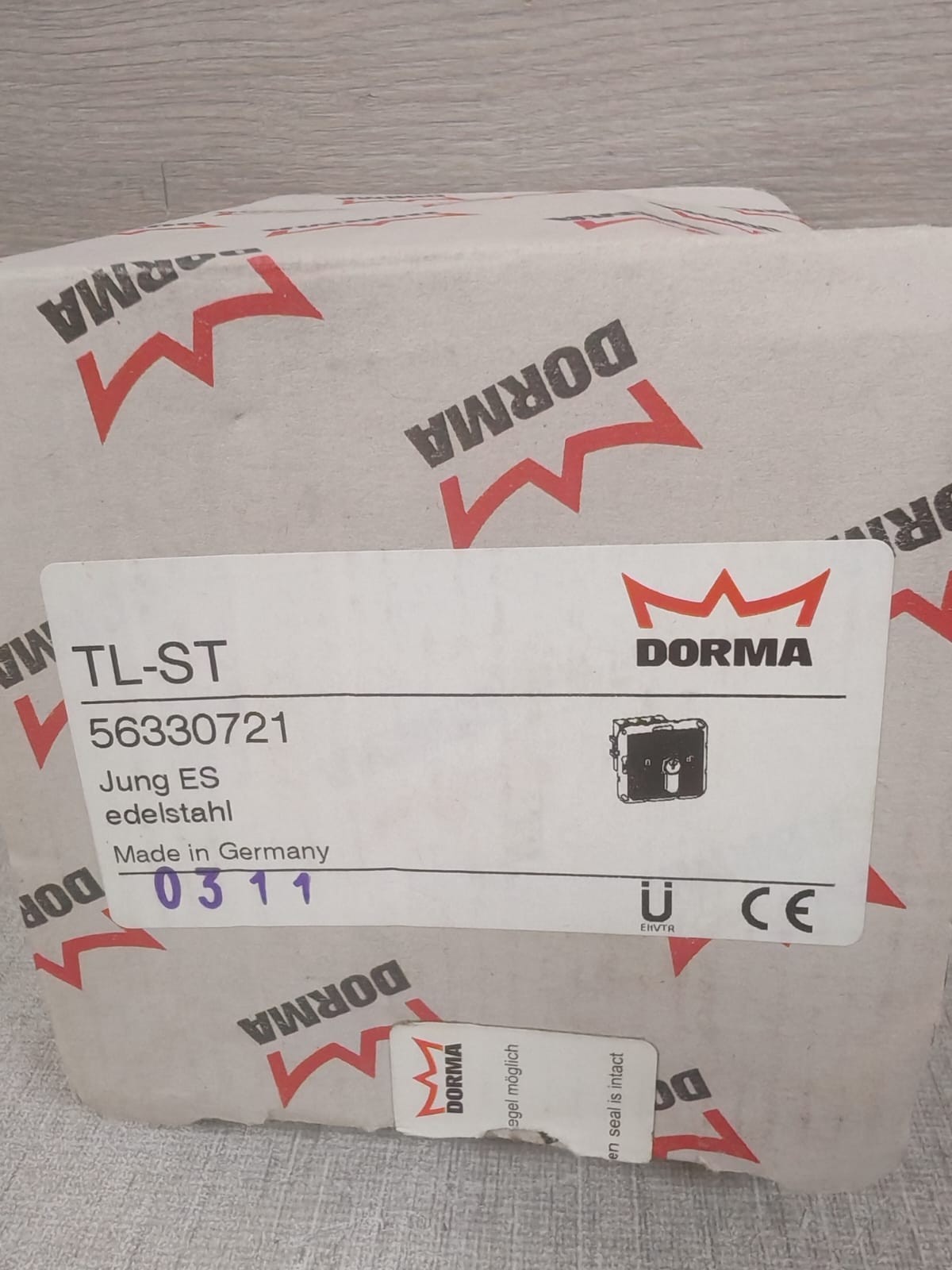 DORMA 56330721 DORMA TL-ST 56330721 EMERGENCY PUSH BUTTON 9