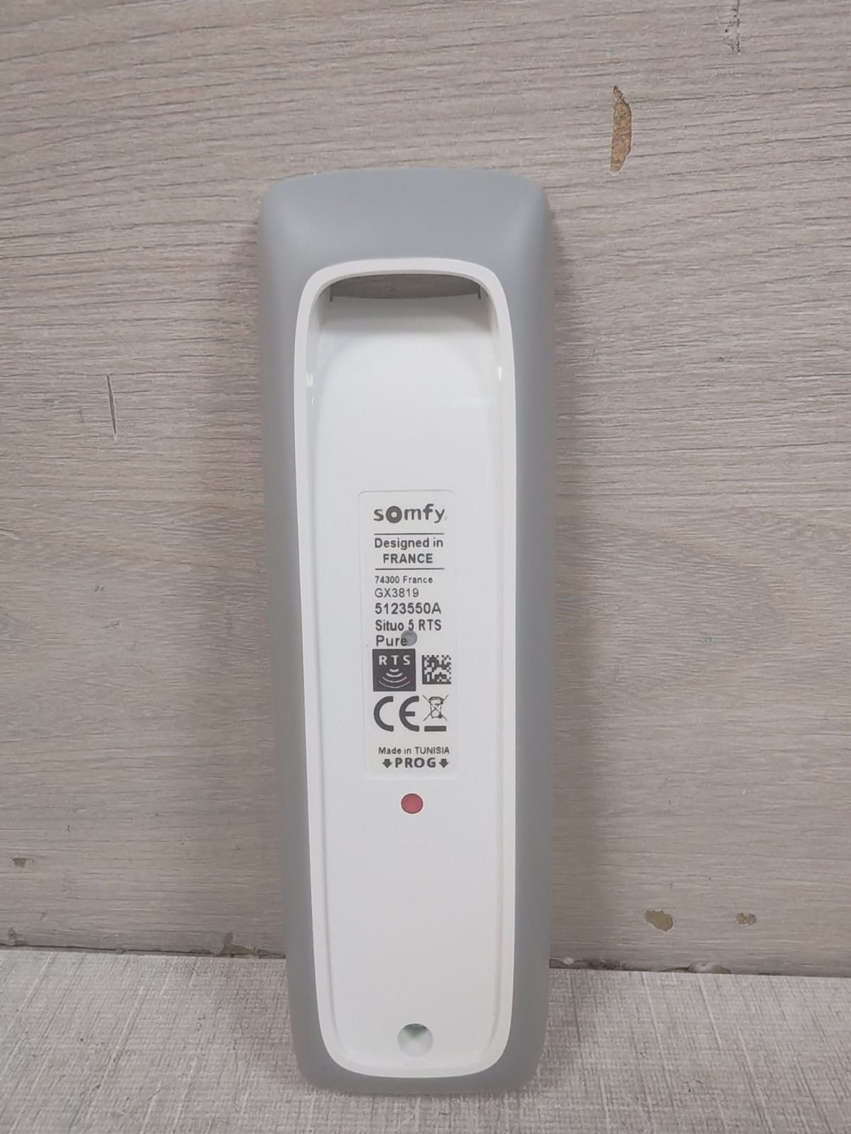 Somfy SOMFY SITUO 5 SOMFY Situo 5 RTS Pure Remote Control REF 1811420A White Genuine 3