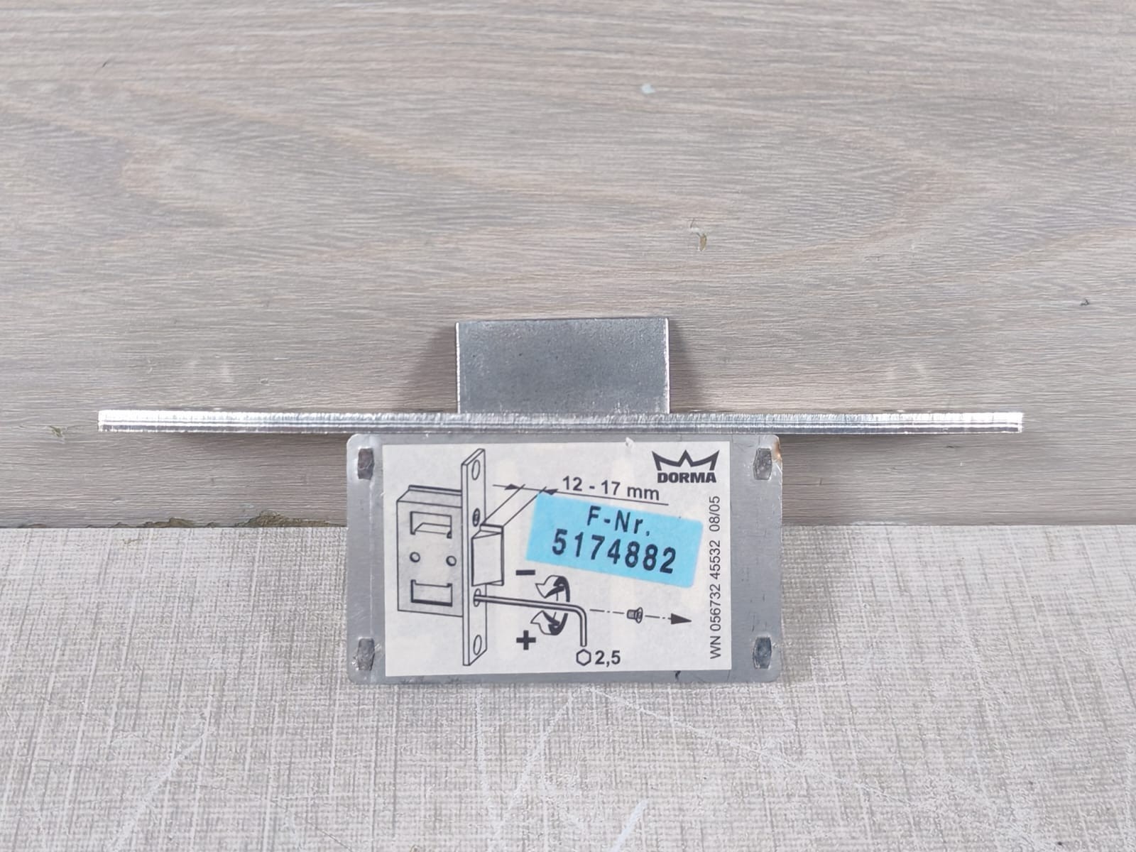 DORMA TV-Z 510 DORMA TV-Z 510 Latch Lock 4