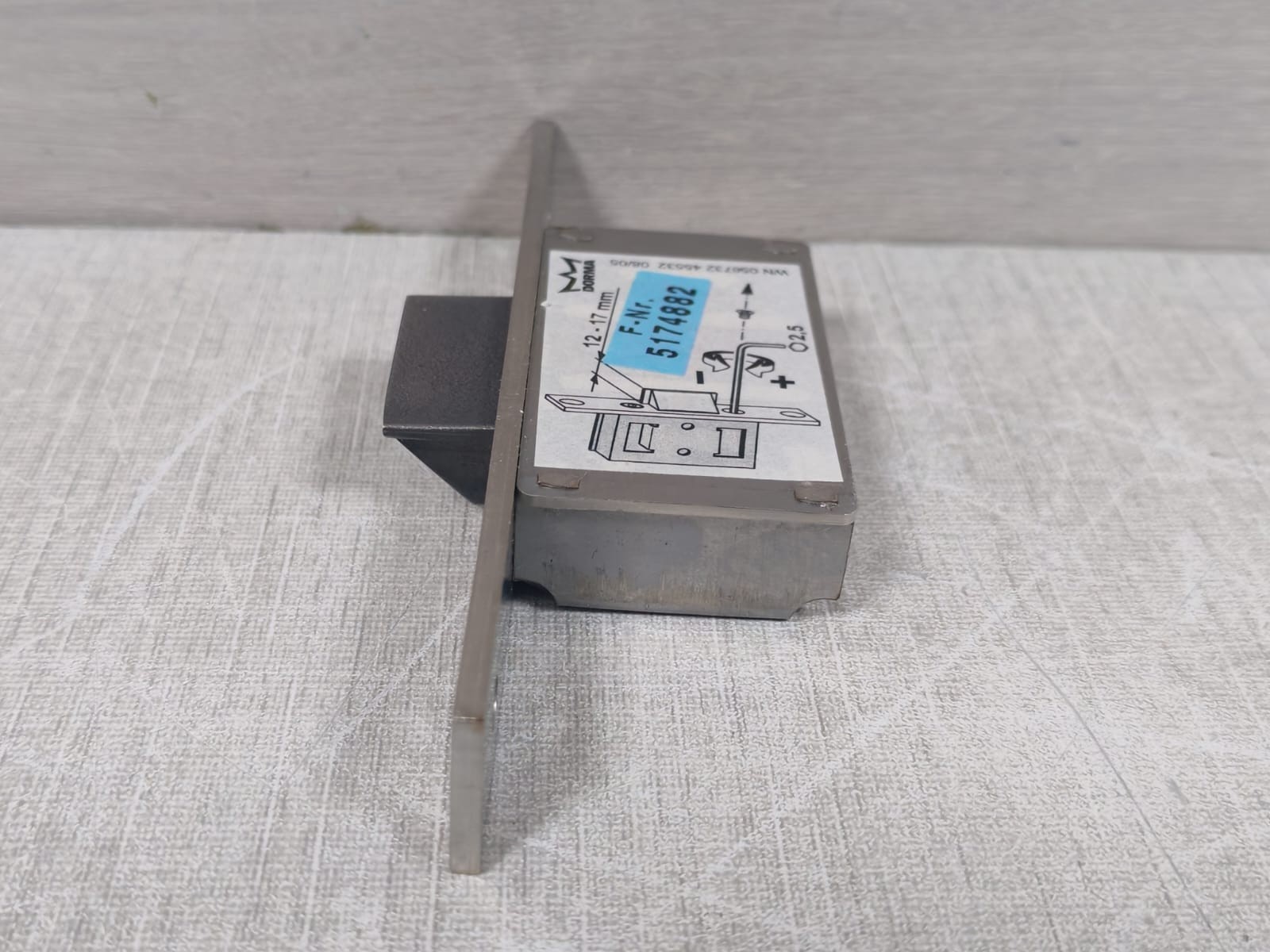 DORMA TV-Z 510 DORMA TV-Z 510 Latch Lock 7