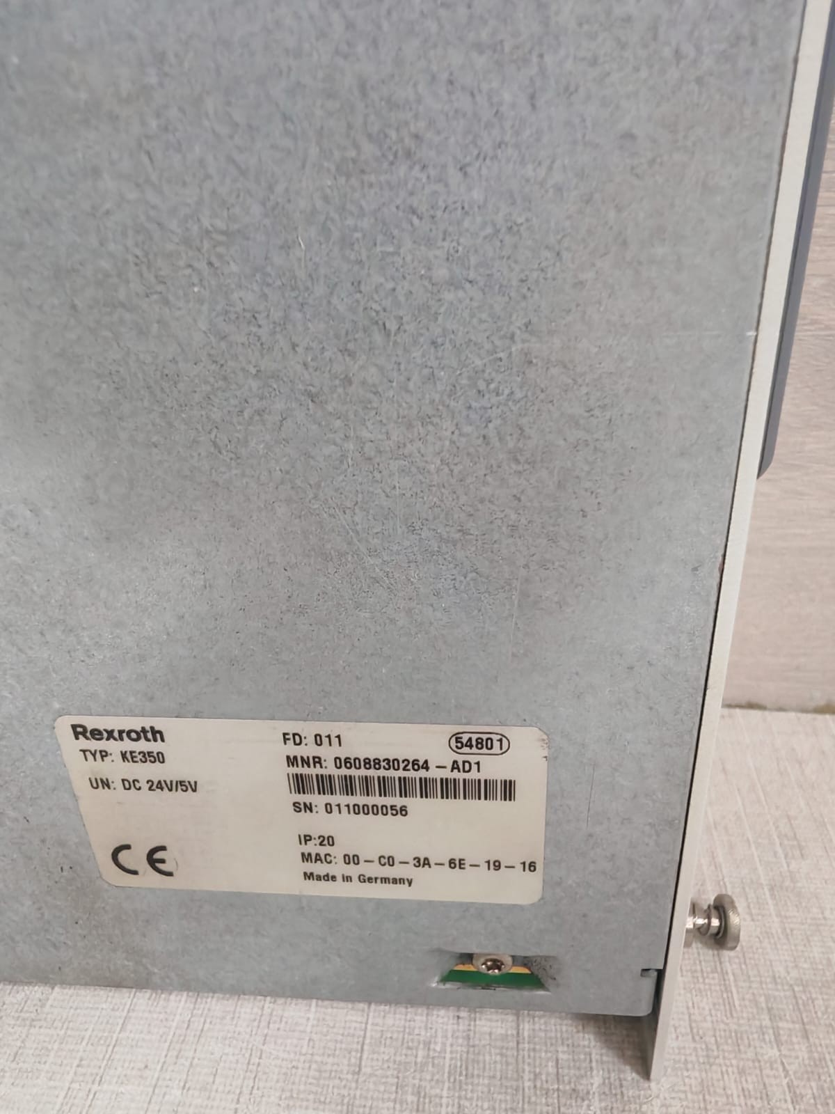Rexroth 0608830264-AD1 REXROTH KE350 MODULE 0608830264-AD1 4