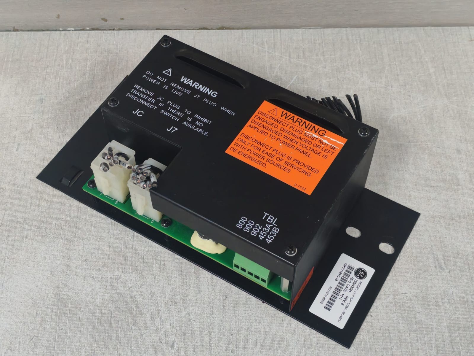 GE CPS 50P-1228A GE CPS 50P-1228A 150043581 REV:6 380-400V POWER MODULE 5