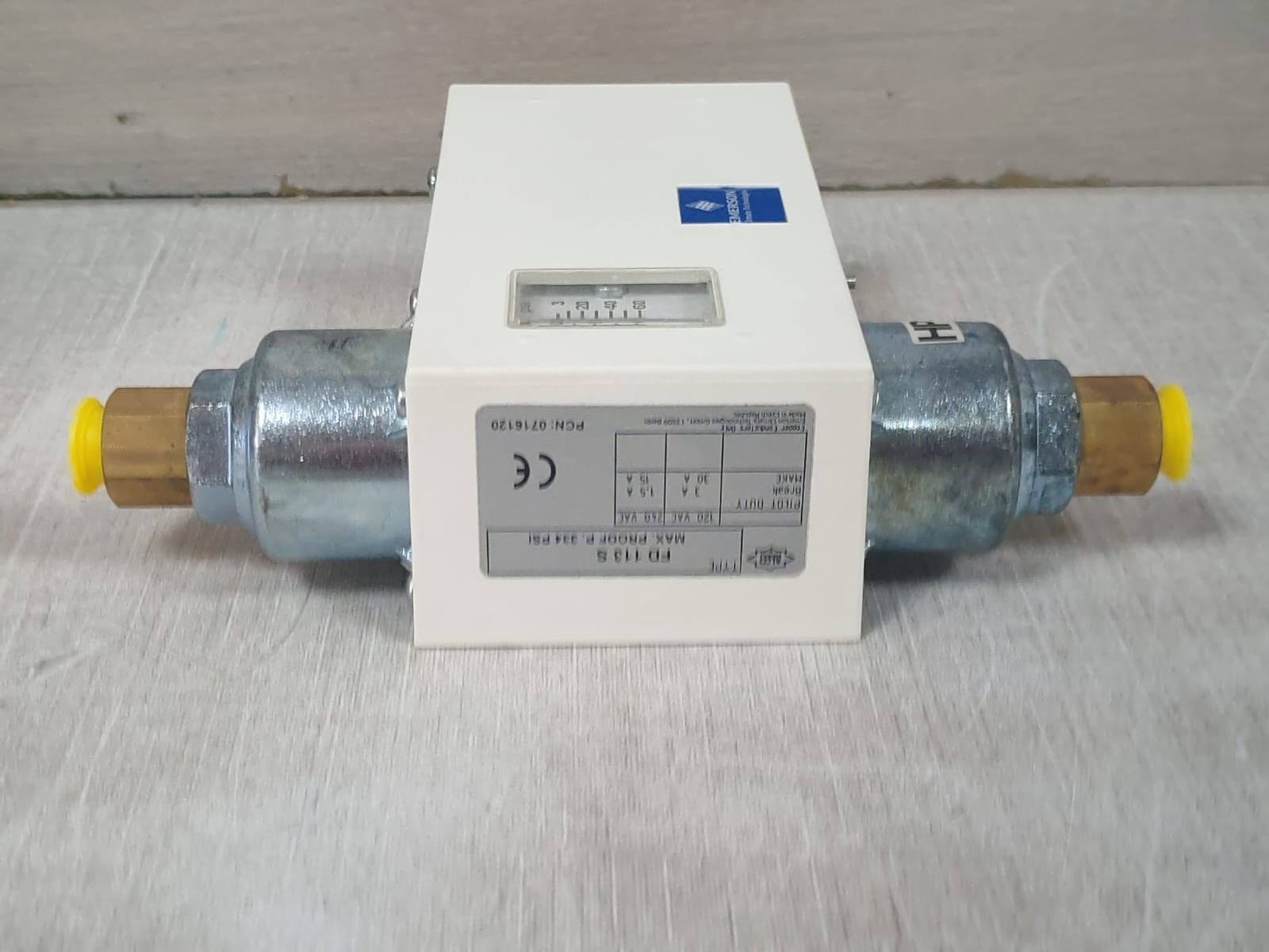 EMERSON ALCO AX-LDPS-FD113S EMERSON ALCO CONTROLS AX-LDPS-FD113S LIQUID DIFFERENTIAL PRESSURE SWITCH 7