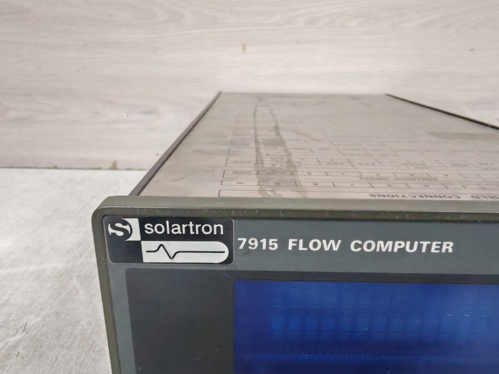 SOLARTRON 7915 SOLARTRON 7915/7915AB VER.110AB V2.8 FLOW COMPUTER 4