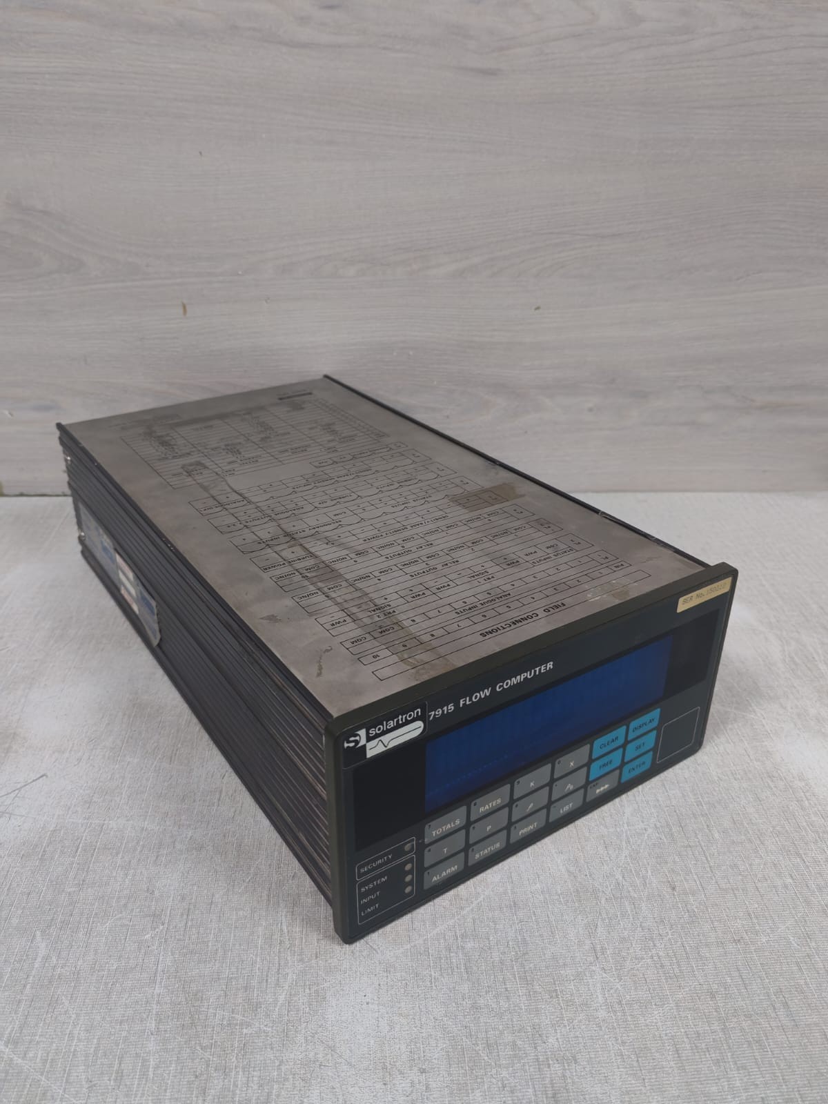 SOLARTRON 7915 SOLARTRON 7915/7915AB VER.110AB V2.8 FLOW COMPUTER 7