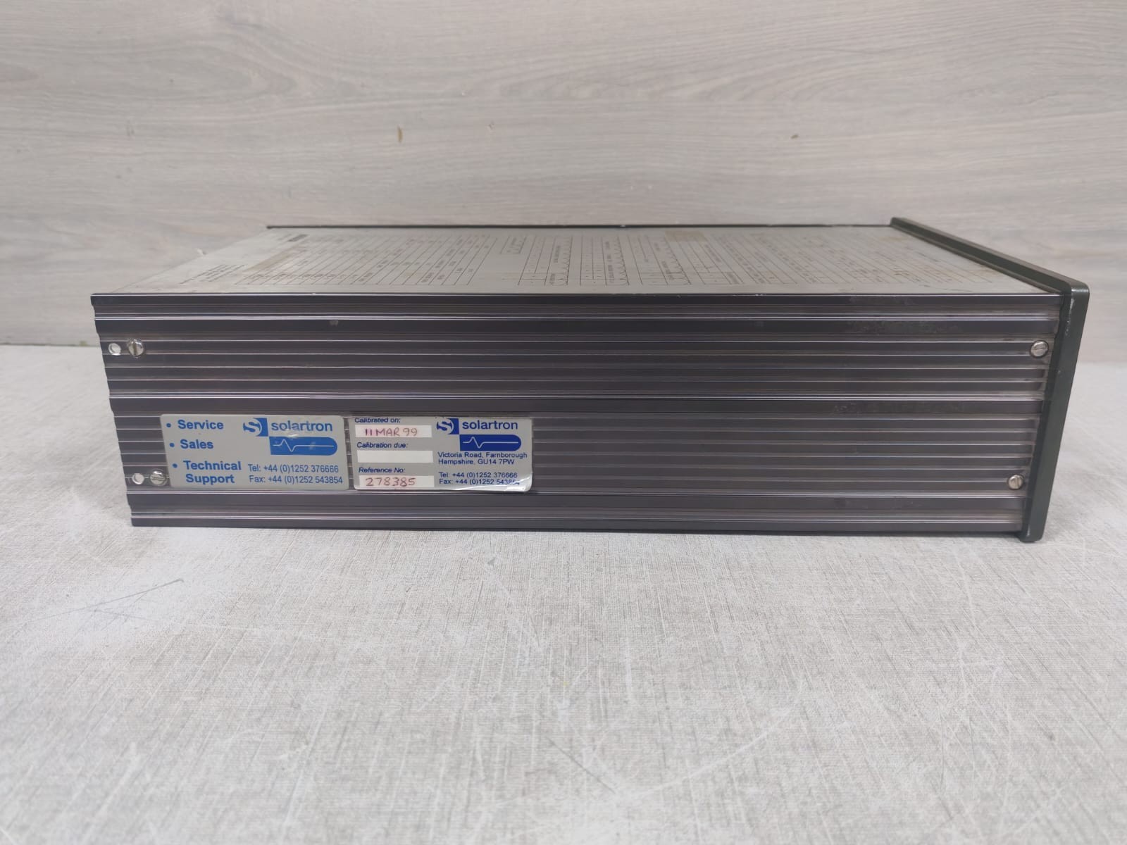 SOLARTRON 7915 SOLARTRON 7915/7915AB VER.110AB V2.8 FLOW COMPUTER 10