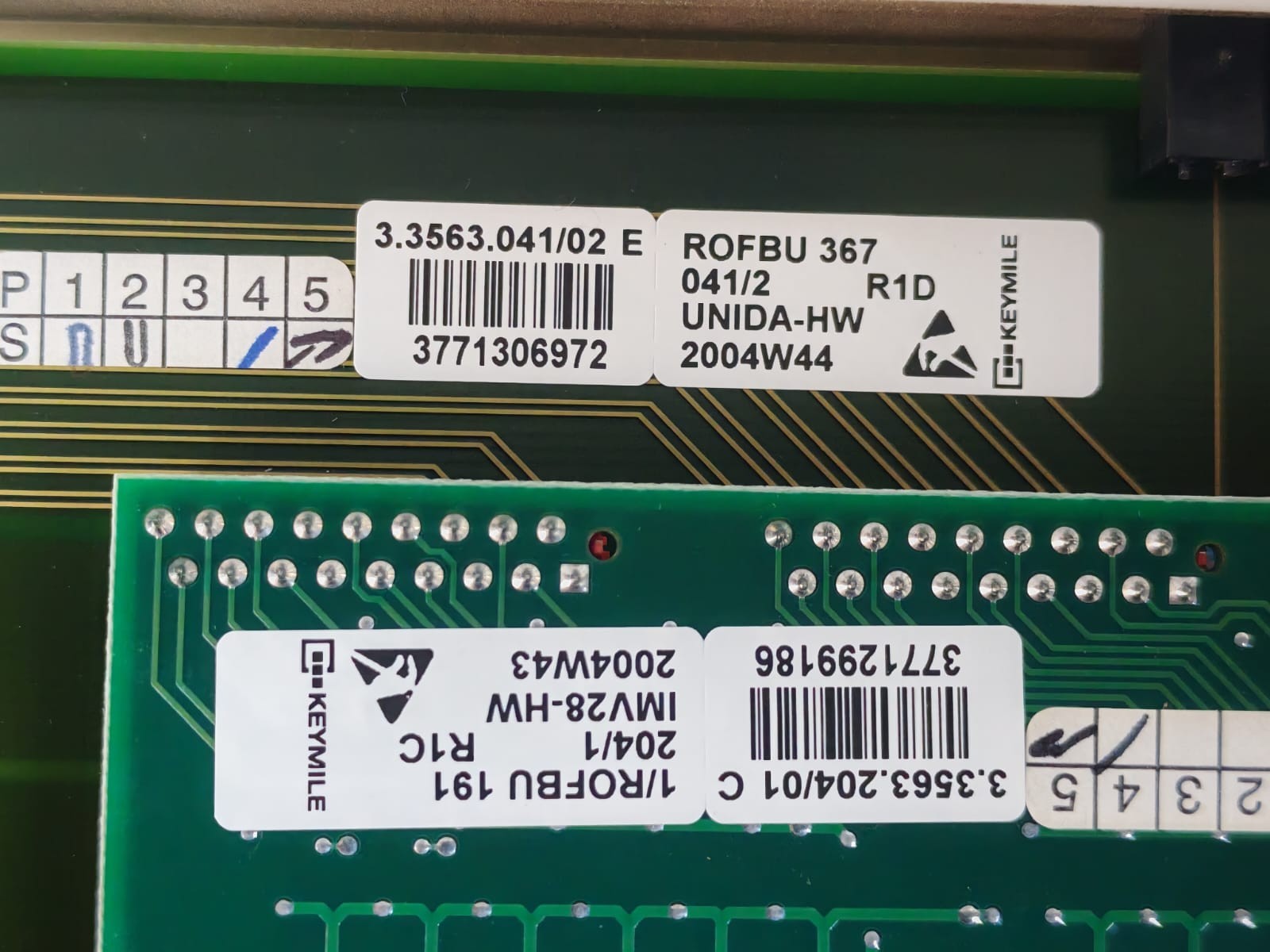 ABB 2004W51 ABB COZBU 103 431/200 R1E Circuit Board 2004W51 4