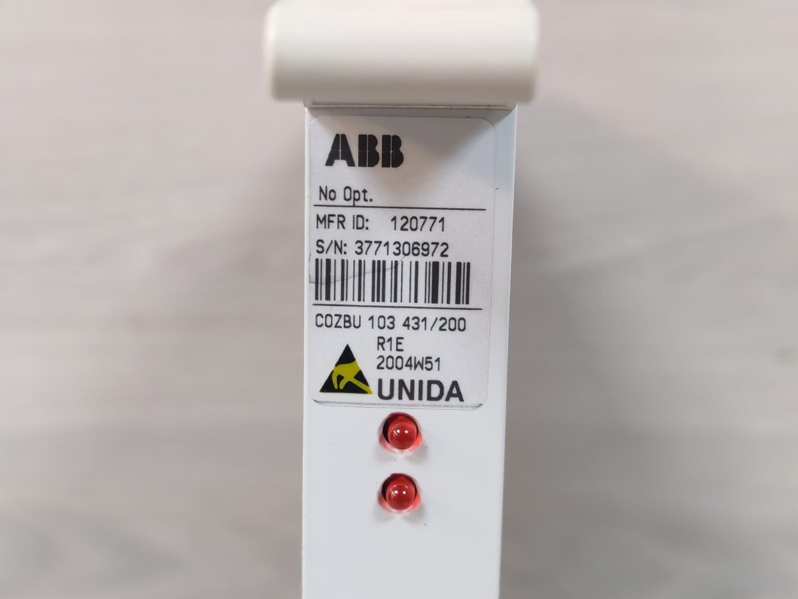ABB 2004W51 ABB COZBU 103 431/200 R1E Circuit Board 2004W51 6
