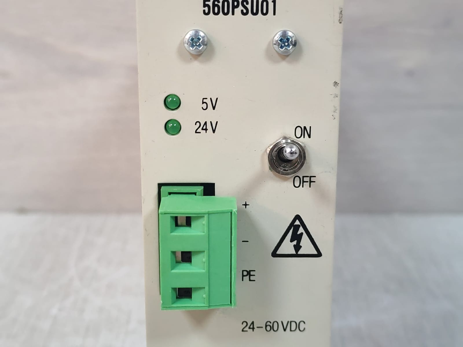 ABB 149601-32004 ABB 560PSU01 1KGT006600R0001 P/N 149601-32004 POWER SUPPLY 18-75VDC 3