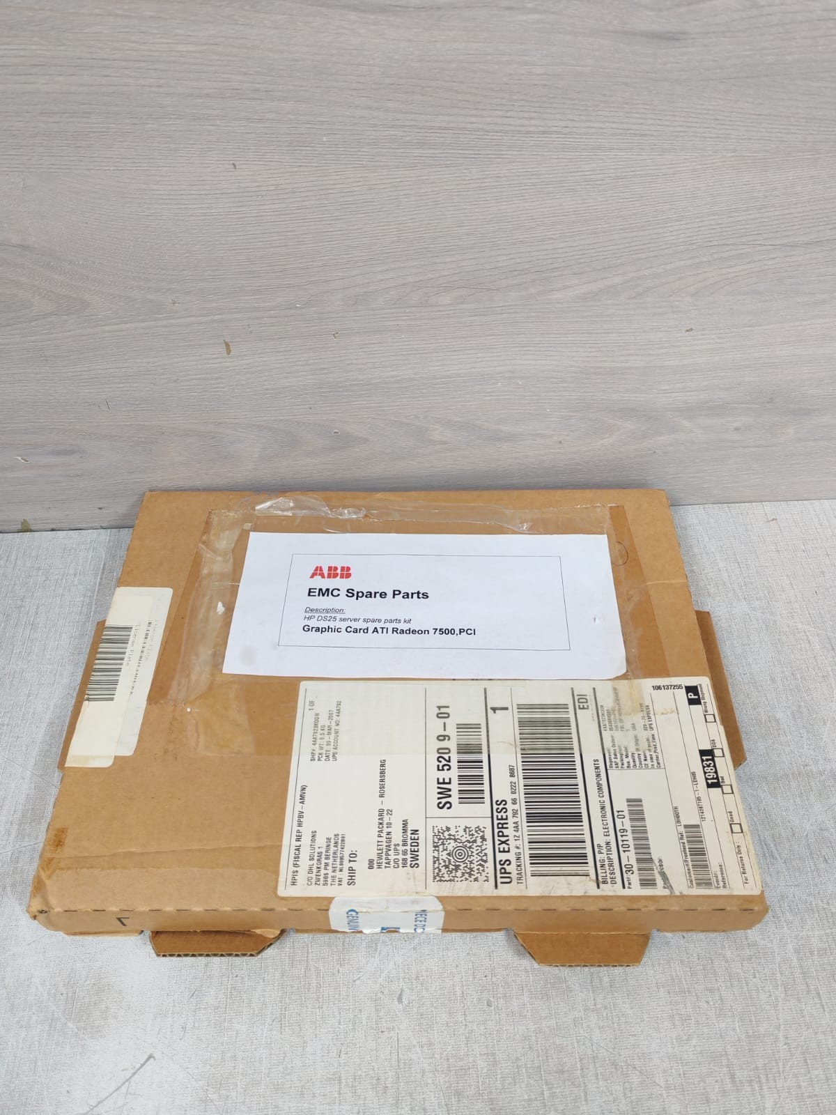 HP HP-30-10119-01 REV.A1 HP-30-10119-01 REV.A1 ATI RADEON 7500 PCI, 64M 10