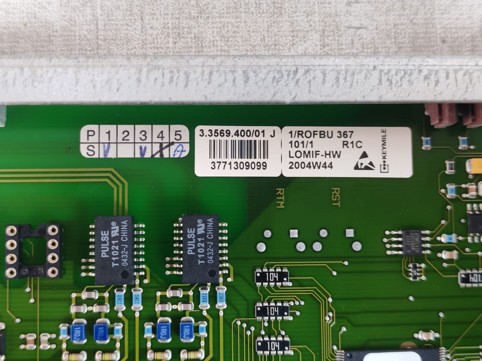 ABB ROFBU 367 101/1 R1B 2004W51 ABB ROFBU 367 101/1 R1B 2004W51 LOMIF 5