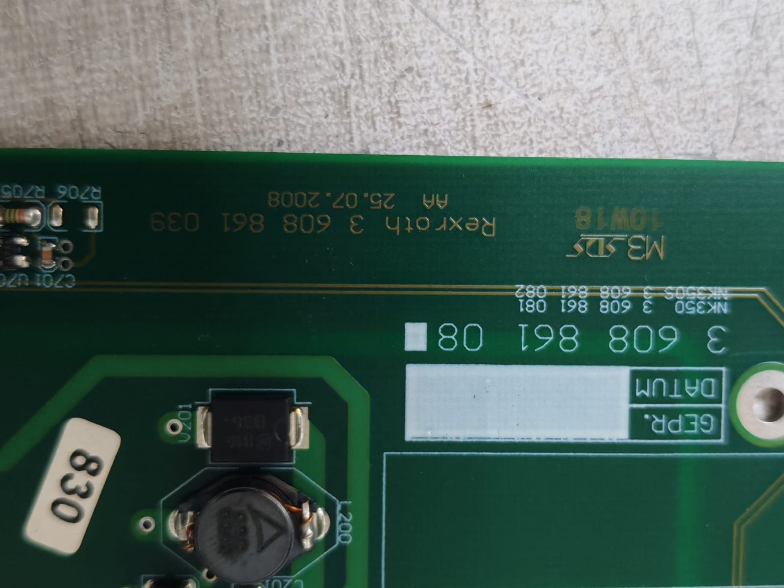 Rexroth 3608877367 / 3 608 861 039, NK350 Rexroth NK350 MNR: 3608877367 / 3 608 861 039 Network Coupler 7