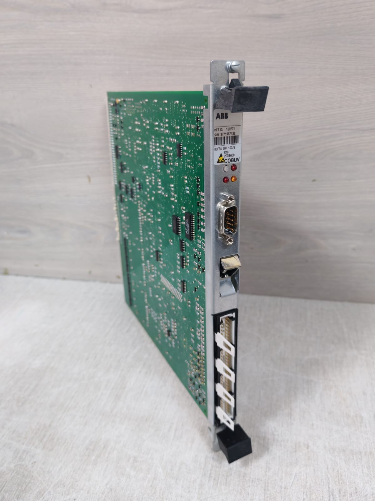 ABB ROFBU 367 103/2 R1B 2006W08 ABB ROFBU 367 103/2 R1B 2006W08 COBUV Interface Card 5