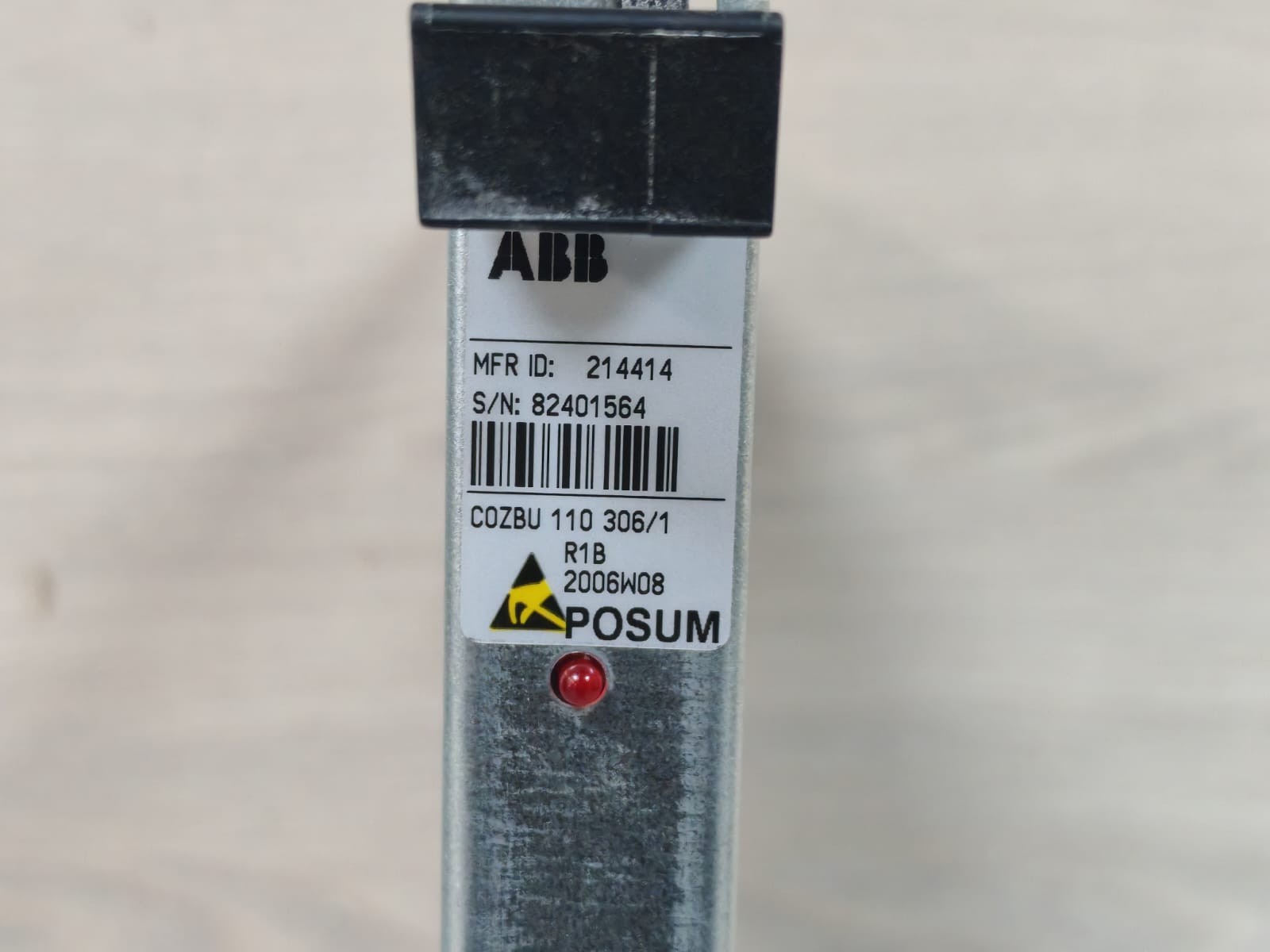 ABB COZBU 110 306/1 R1B 2006W08 ABB COZBU 110 306/1 R1B 2006W08 POSUM 2