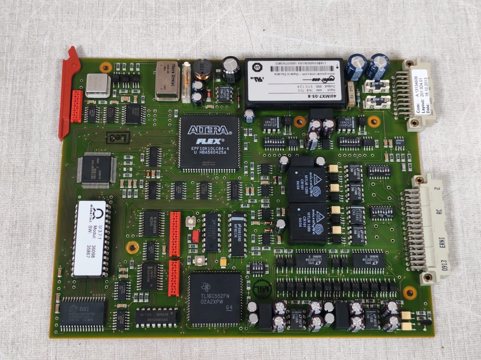 MOBATIME U 3.7.1 MTC Modul A/N 36098.00 MOBATIME U 3.7.1 MTC Modul A/N 36098.00 / 35938/1.02 9