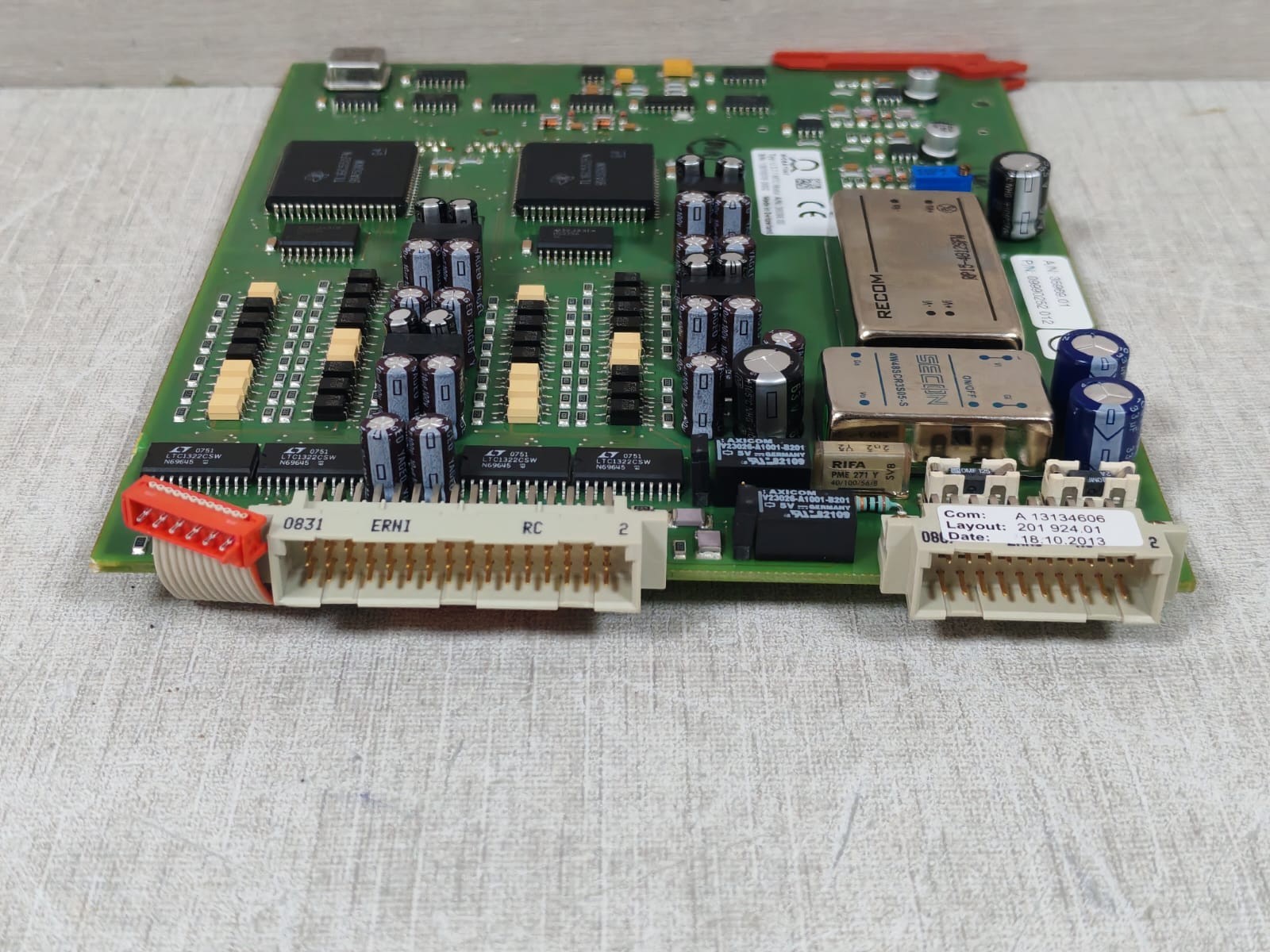 MOBATIME 36098.00 / 35969/1.01 MOBATIME U 3.7.1 MTC Modul A/N 36098.00 / 35969/1.01 PCB 8
