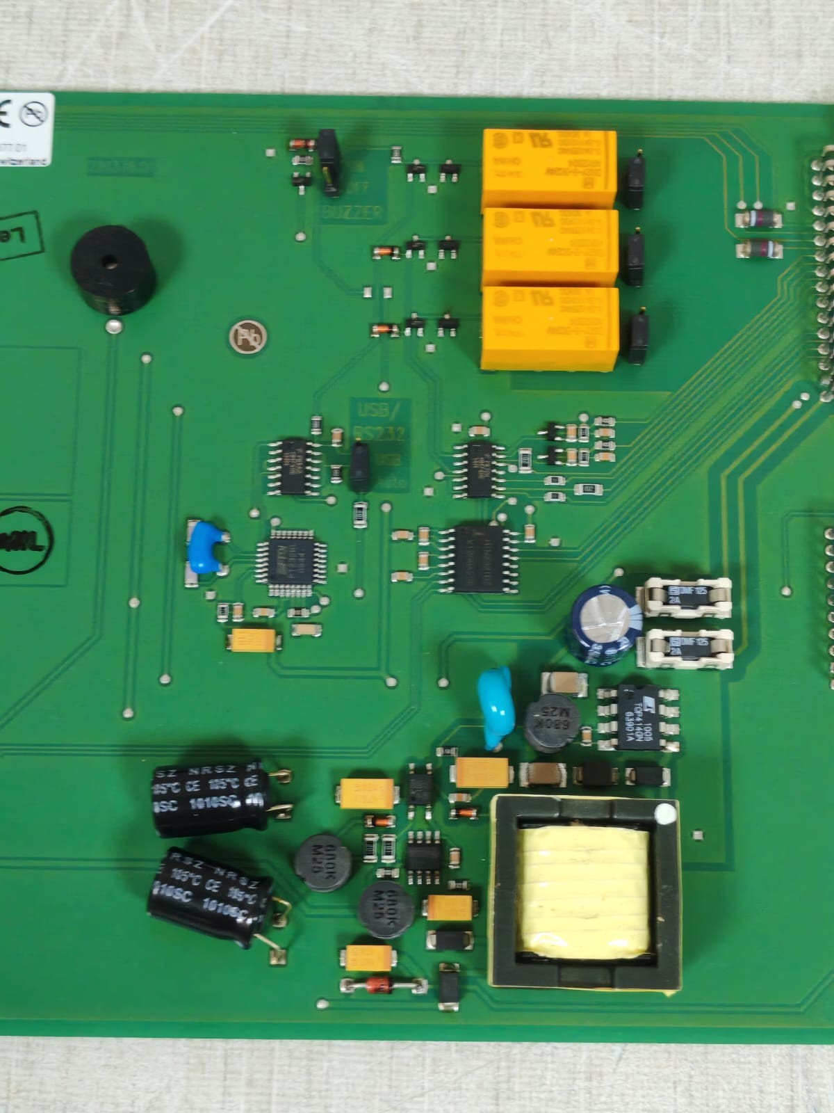 MOBATIME 201377.01/201376.01 MOBATIME MTC MODUL U 2.2.1 201377.01/201376.01 PRINTED CIRCUIT BOARD 4