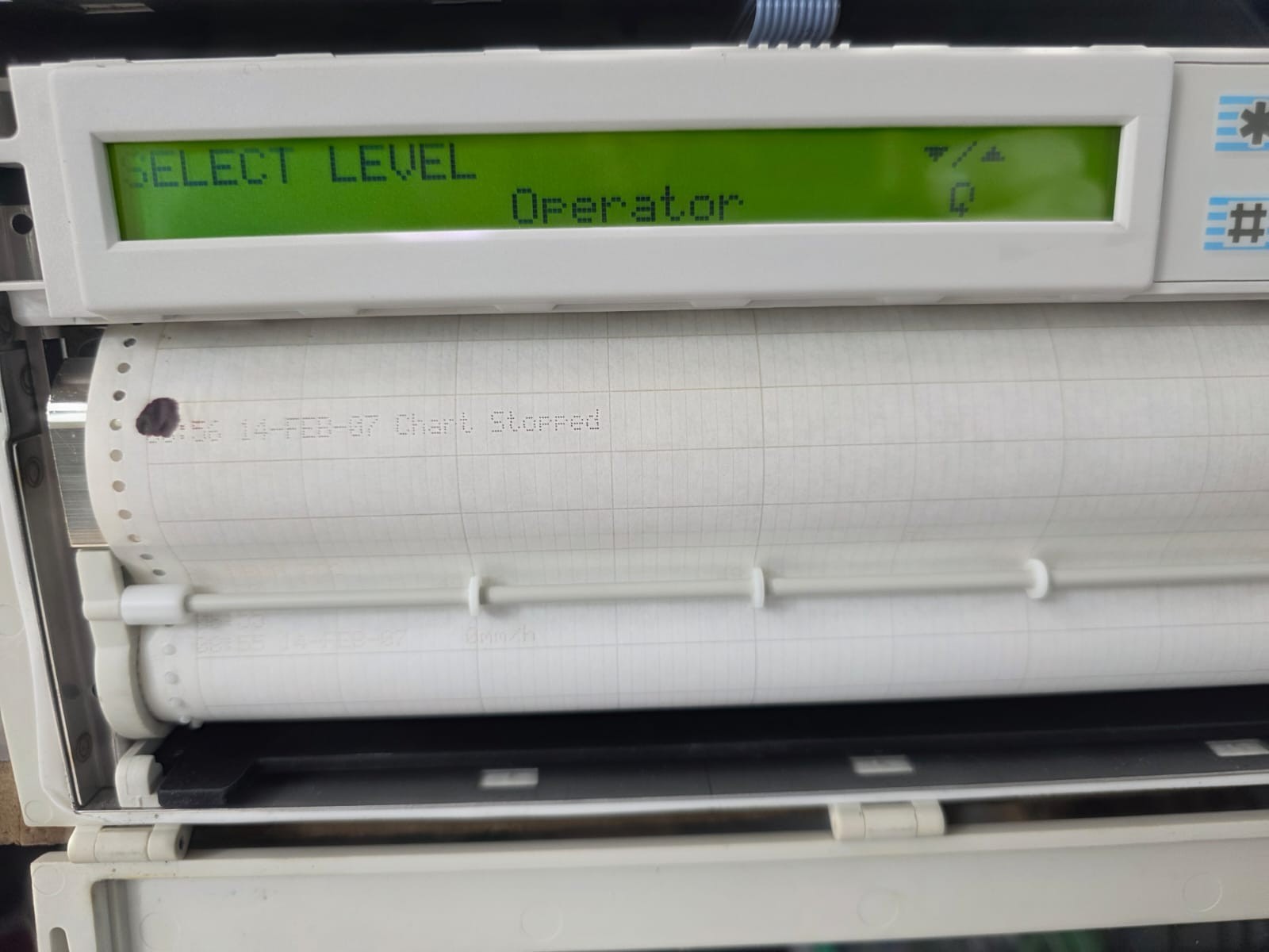 ABB COMMANDER SR250 SR250B/03S/B00/00S/112ST CHART RECORDER