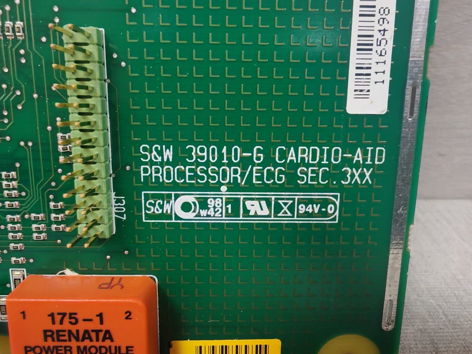 S&W 39010-G, 39055-C S&W 39010-G PROCESSOR WITH 39055-C CABLE SENSE CIRCUIT BOARD 3